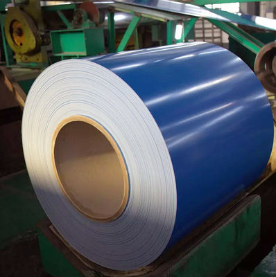 4mm-300mm Prepainted Galvanized Steel Coils  TISCO Hot Dip Blue