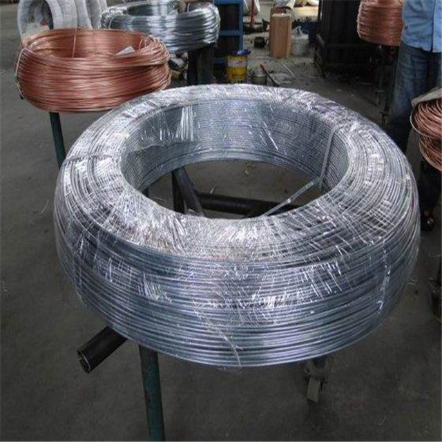 la mesure 16/18 a galvanisé le fil d'acier le zinc plongé que chaud a enduit SAE1006 6mm A53 1
